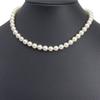 Pearl Necklace 14 white gold/Pearl 30g Women Used