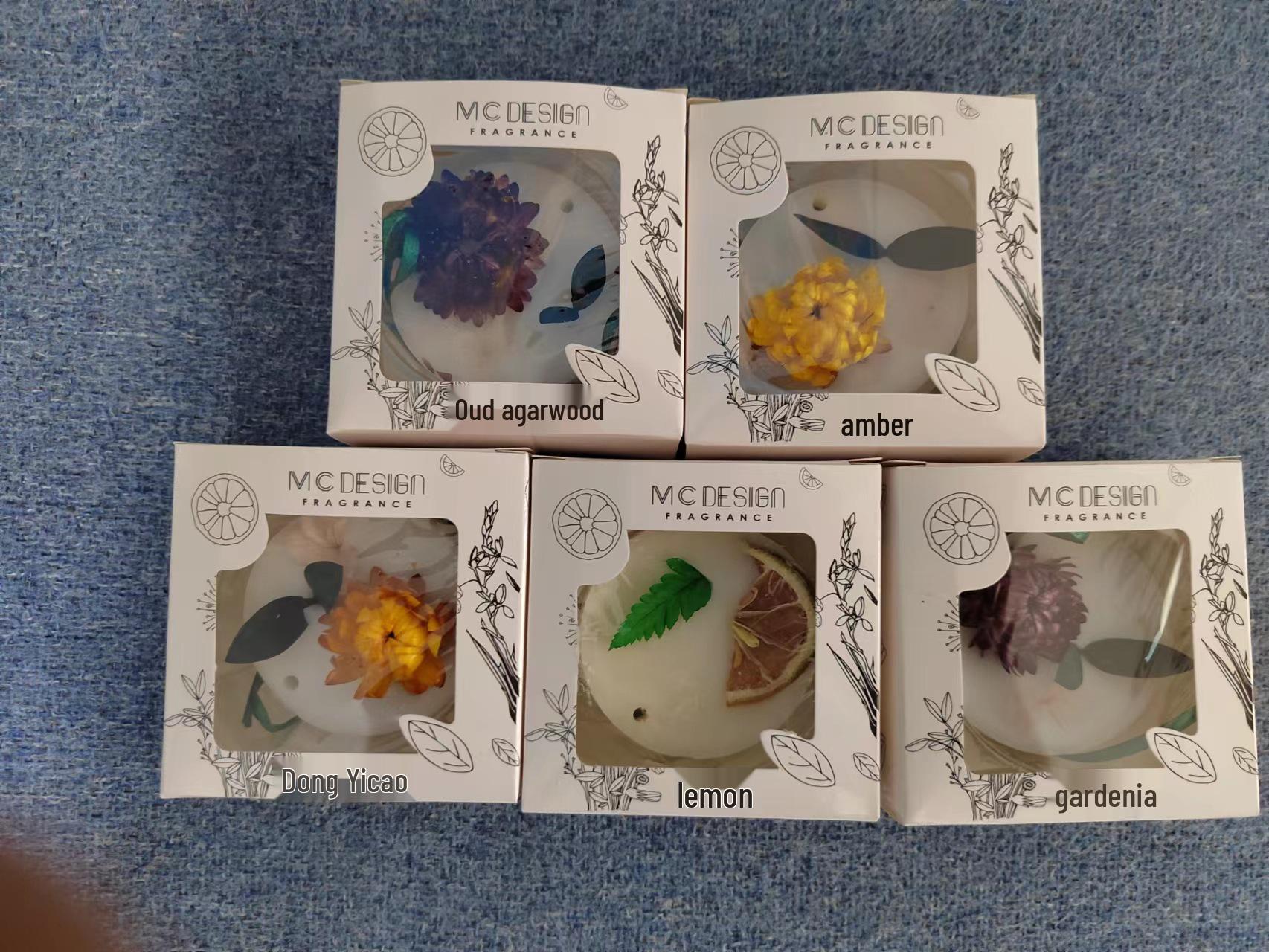 Floral Scented Wax Tablets: Flameless Freshener for Bedroom, Wardrobe, and Bathroom Lavender