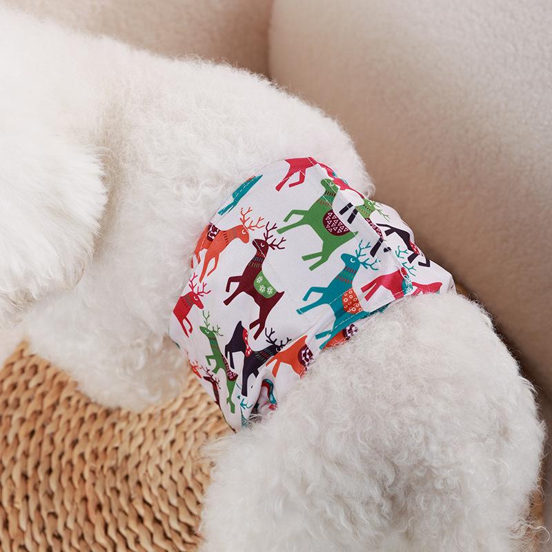 

Физиологические штаны и впитывающие подушечки для собак: Подгузники и салфетки для сбора мочи для собак мужского пола. Medium