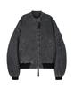 Etce Washed Crop Bomber (Black)