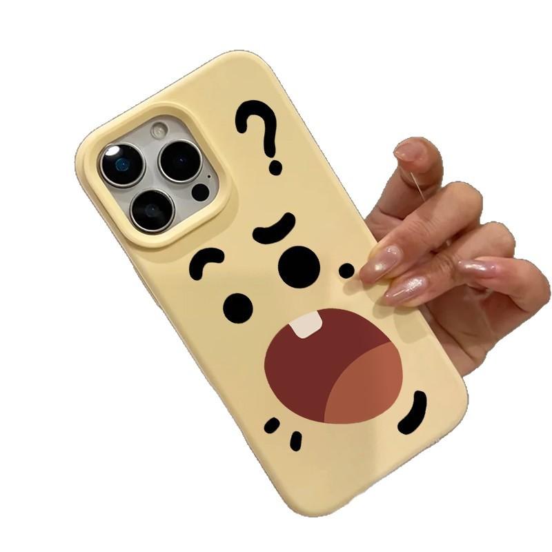 New Creative Glutinous Rice Shell with Cute Expressions for 12/11pro Mobile Phone Shell Trendy Brand Note12/11p