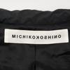 MICHIKO KOSHINO [MICHIKO KOSHINO] Black embroidered coat coat L blackUsed