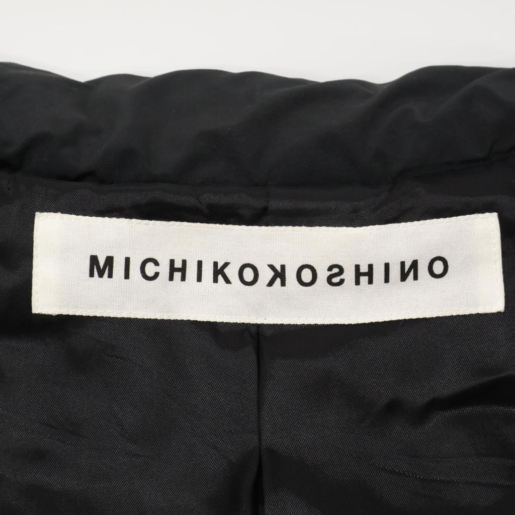 MICHIKO KOSHINO [MICHIKO KOSHINO] Black embroidered coat coat L blackUsed