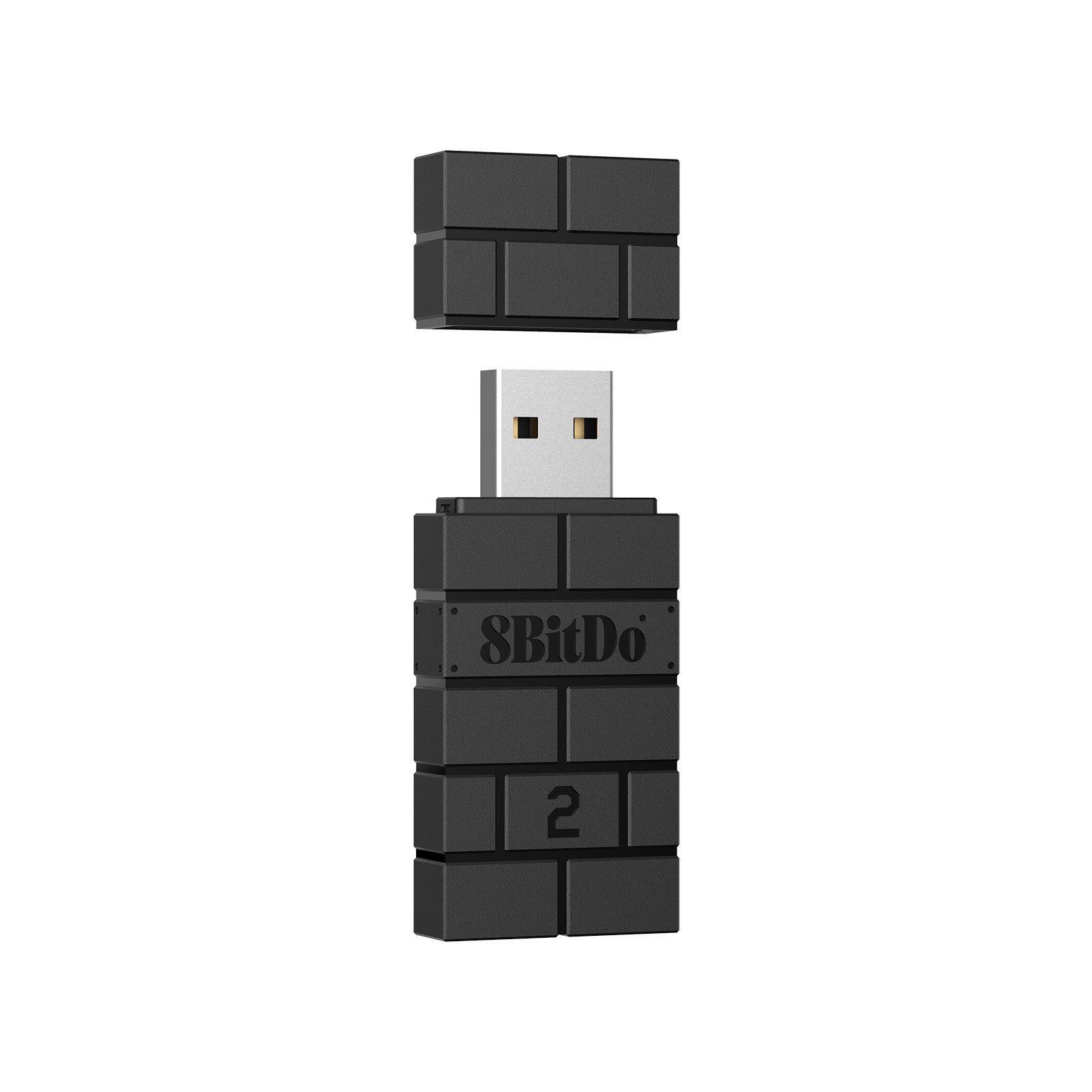 8Bitdo Wireless Bluetooth USB Game Controller Adapter чёрный