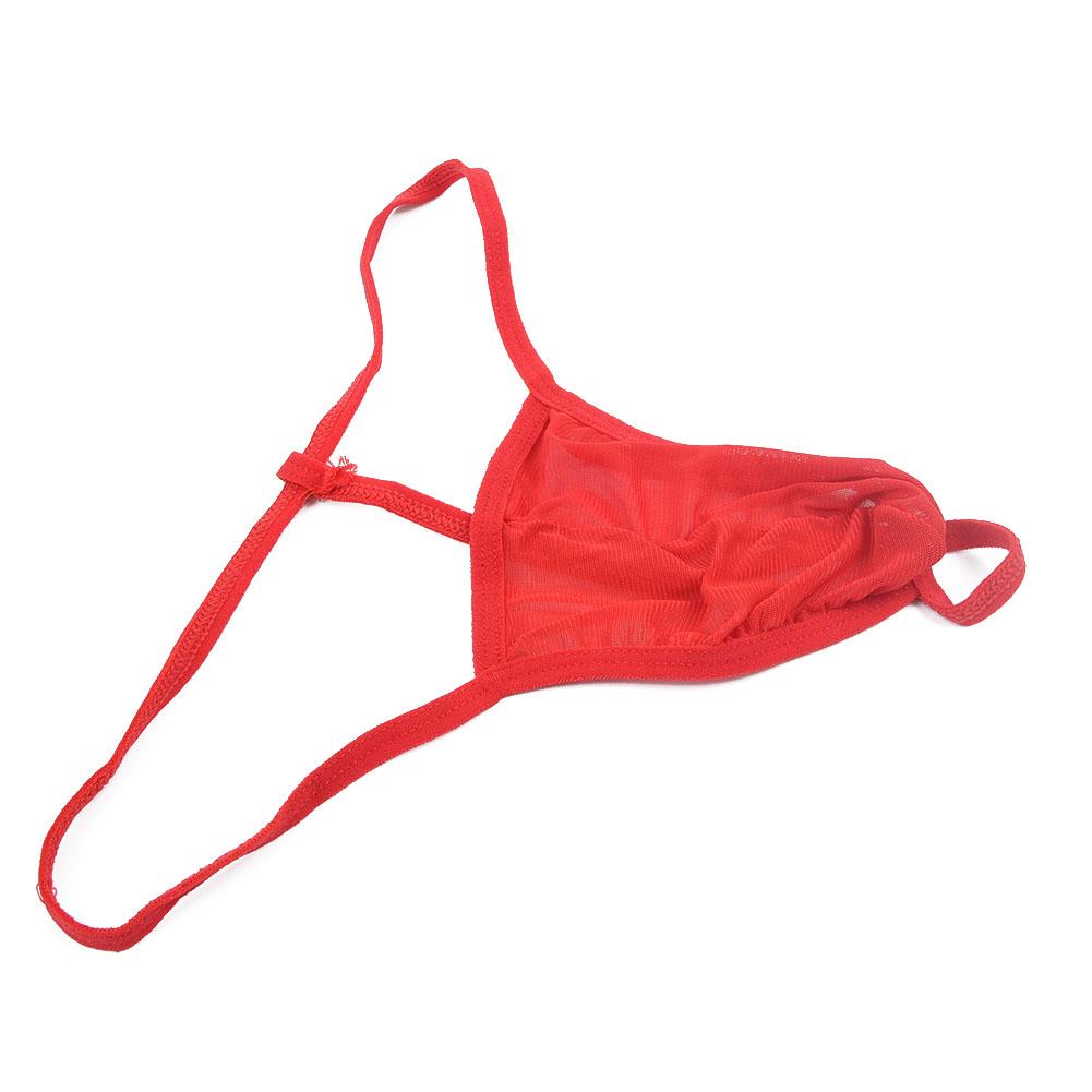 Herr Stringtrosor Meshunderkläder T-back Trosor Bikiniunderkläder/Spandex