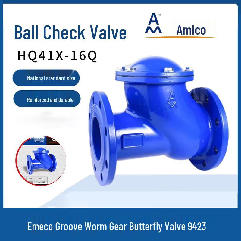 AMICO 9423 Flanged Ductile Iron Ball Check Valve