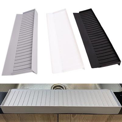 Sink Edge Protector Sink Splash Guard Tilt Angle Sink Countertop Protector Bathtub Sink Guard For Sink Quartz Granite
