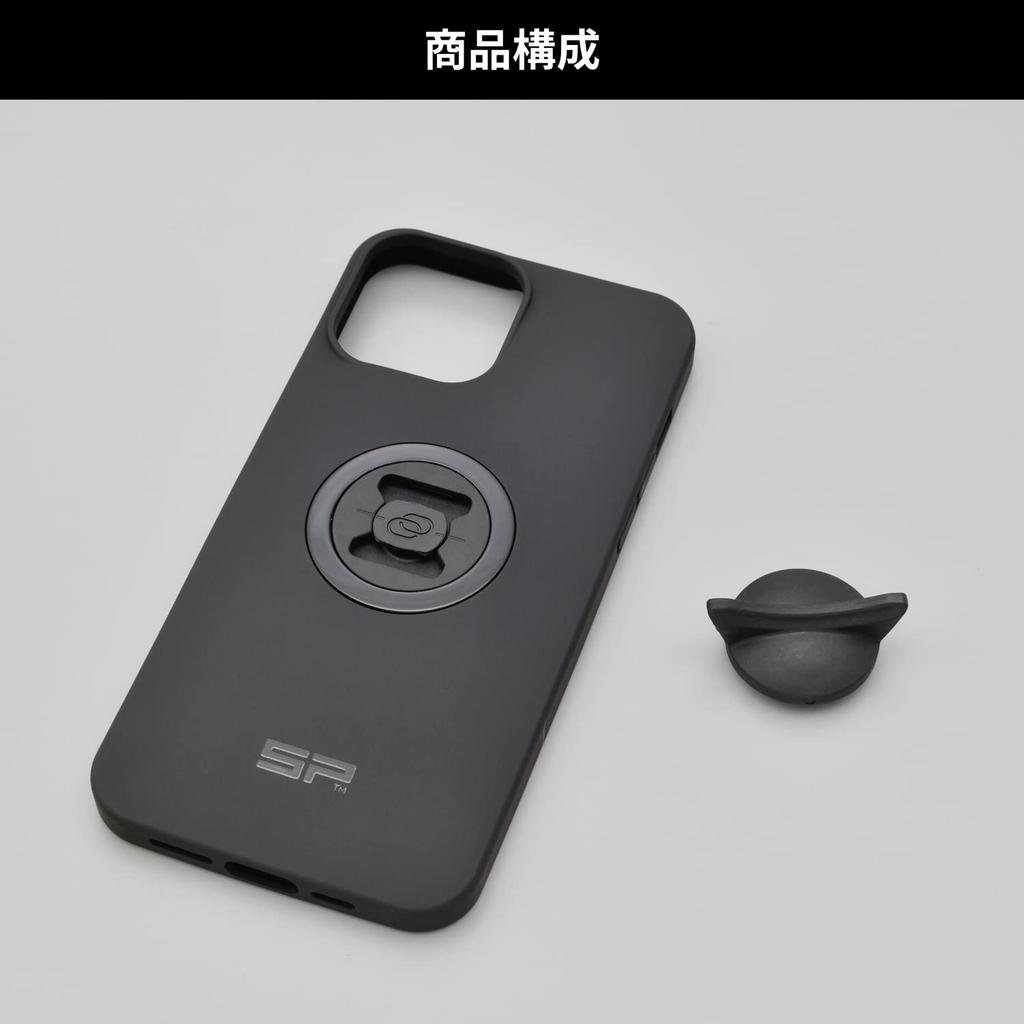 SP Connect Daytona Motorcycle Smartphone Holder 55146 Phone Case for iPhone 13 Pro Max 28219 Black