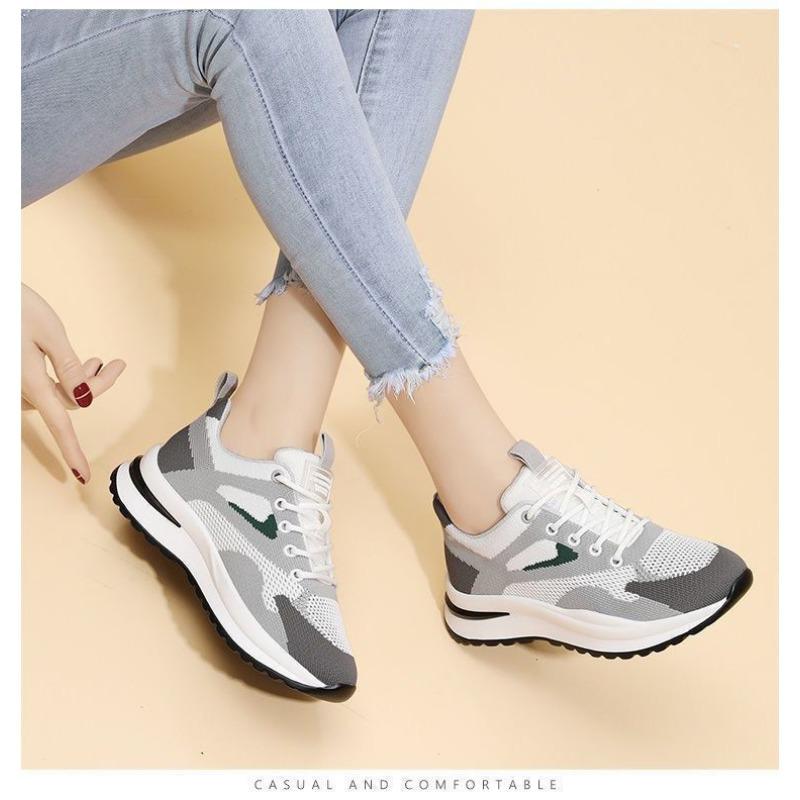 

New spring lightweight sports shoes women s fashion running shoes women s mesh breathable versatile casual women s shoes 40