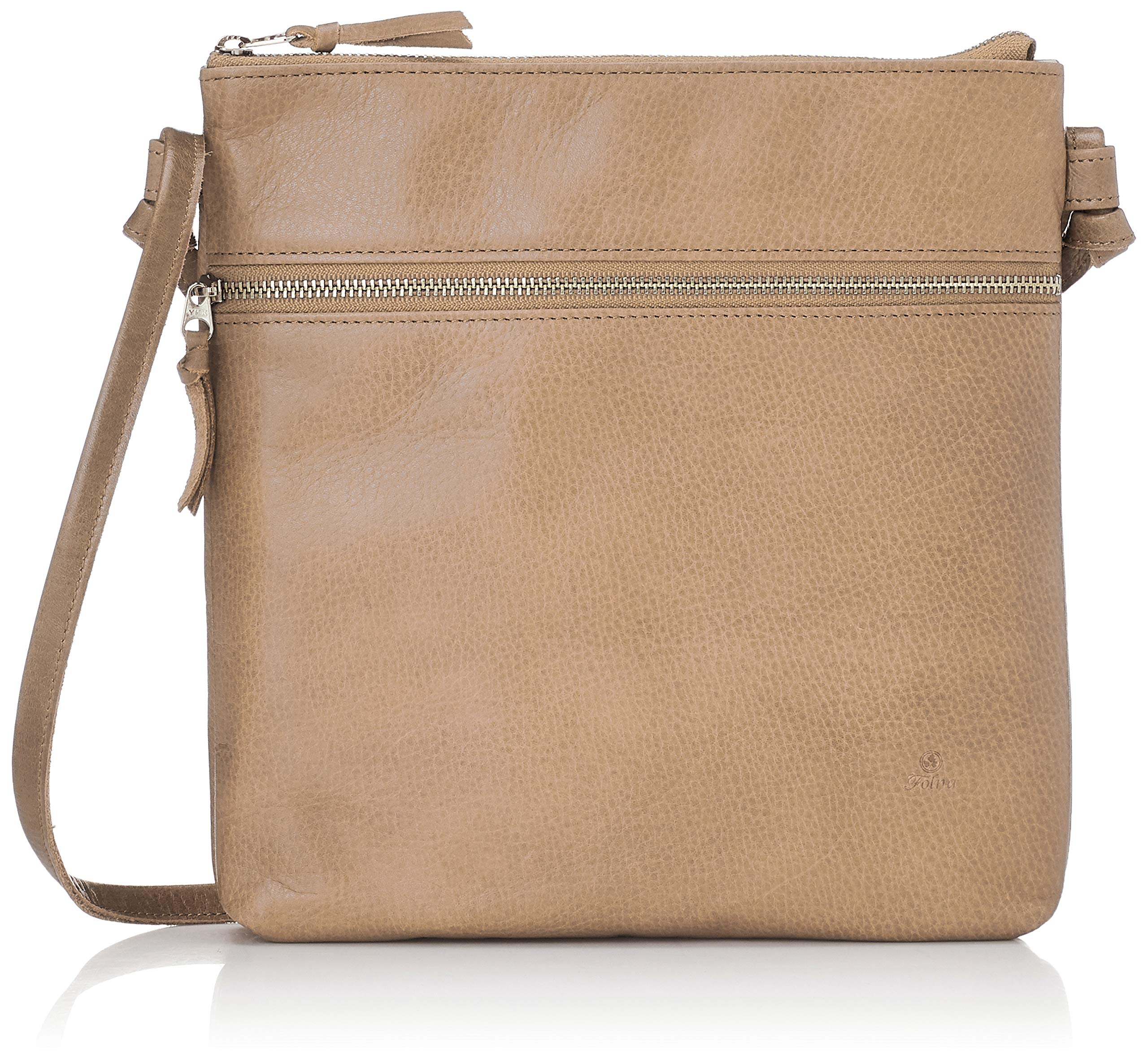 Forna Wallet Shoulder Bag, Greige