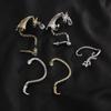 Punk Stil Ohrhänger, Kreativer Mode Persönlichkeitstrend Retro Drachen Ohrstecker