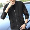 2022 Men's Lightweight Breathable Mesh Jacket with Sun Protection and Stand Collar