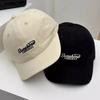 Cotton Baseball Hat Women Men Embroidery Letter Prints Street Style Niche Style Peaked Hats Hip Hop Sportss Dad Trucker Sun Cap Japanese Short Brim