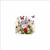 Flower Butterfly Window Sticker Self Adhesive Removable Glass Decal Decor