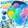 Outdoor Silicone Water Squeeze Balls Set for Kids Pool Play Water Toys Durable Safe Flexible Soft Material for Summer Activities