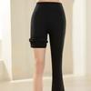 Women's Boot - Cut Yoga Pants for Outer Wear In Spring and Autumn | High - Waist Hip - Lifting Fitness Dance and Body - Shaping Shark Boot - Cut Pants
