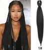 Fluffy EZ Large Three-Color Silk Braid Wig - Low-Temperature, Flame Retardant Styling