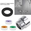 Washer Shower Adapter Water Saving Cores 4 7 9 L/min Accessories Flow Reducer 1/2 Inch Thread Limiter Regulator