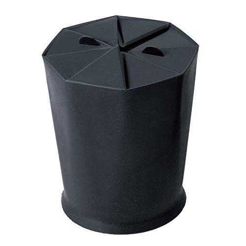 Prox PX990K Silicone Sleeve for Ice Cave Fishing, Black
