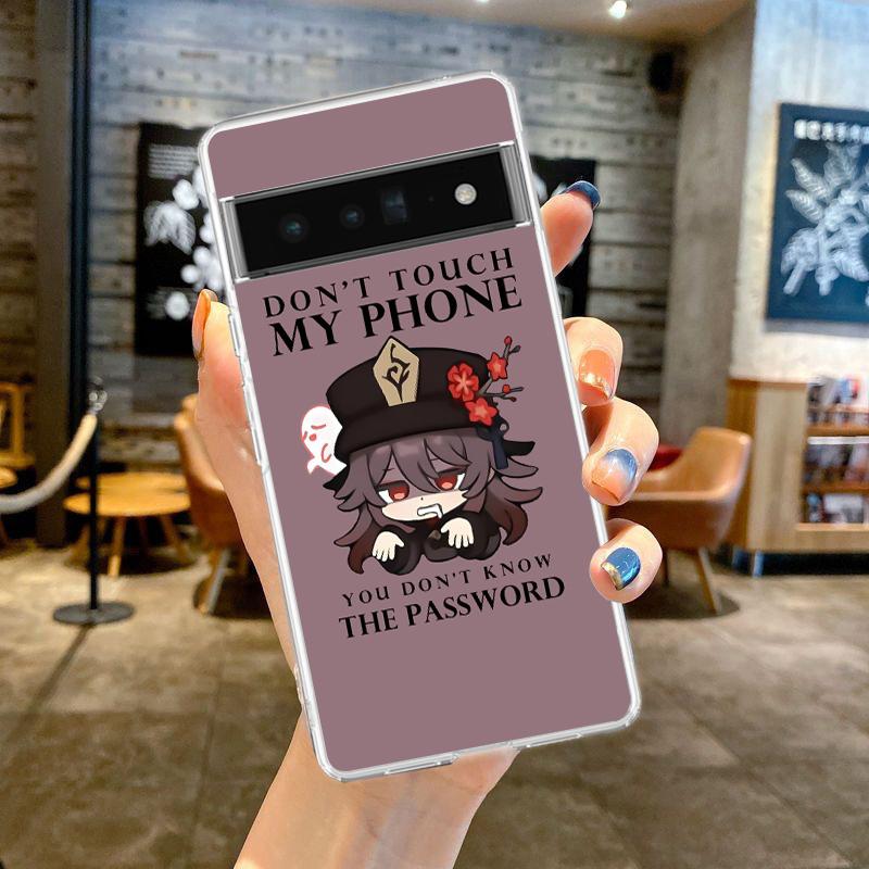 

Kawaii Cartoon Genshin Impact Phone Case For Google Pixel 9 Pro XL 8 7 6 Pro 8A 7A 6A 5 4 5A 4A 3A XL 5G Soft TPU Clear Cover Pixel 3A