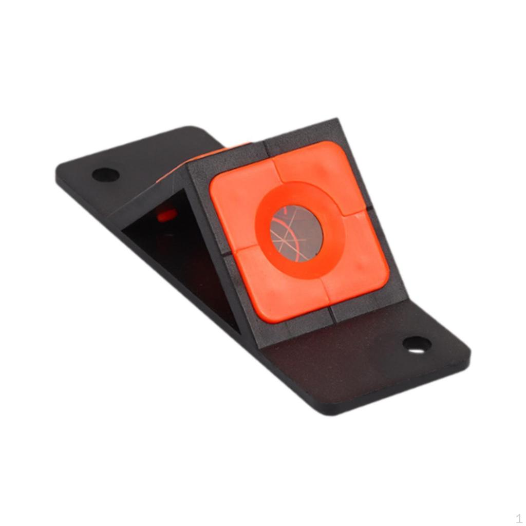 45 Degree Angle Reflection Prism Measurement Plaquette Easy to Install Survey Tool for