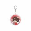 55MM Anime Touhou Project Keychain Saigyouji Yuyuko/Kirisame Marisa  Key Chain Acrylic Model Plate Christmas Gifts