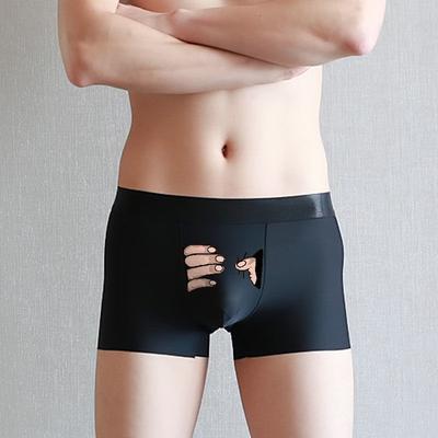 Eisseiden-Unterwäsche für Herren, sexy, lustig, lustig, Boxershorts