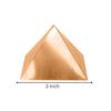 Vastu Vardan Reines Kupfer Hohlpyramide | 3 Zoll | Steigert Positive Vastu-Energie für Zuhause & Büro | Mächtige Heilmittel für Gesundheit & Wohlstand