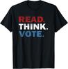 Read Think Vote Election 2024 T-Shirt
