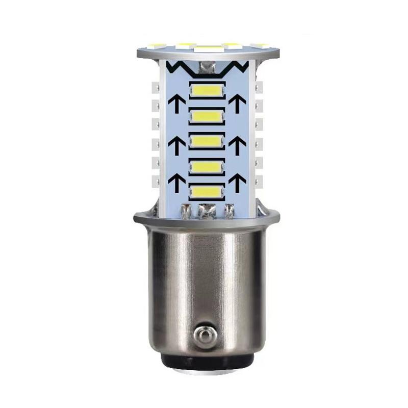 LED Brake Lights for Motorcycle Car Universal 1157 Driving Strong Spotlight Lights 360 Degrees Signal Lamp Motorcycle Parts