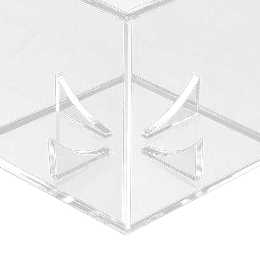 Baseball Display Case 8cm Acrylic Cube Holder Golf Ball Display Box for Tennis Jewelry Billiard Balls Small Toys Collections