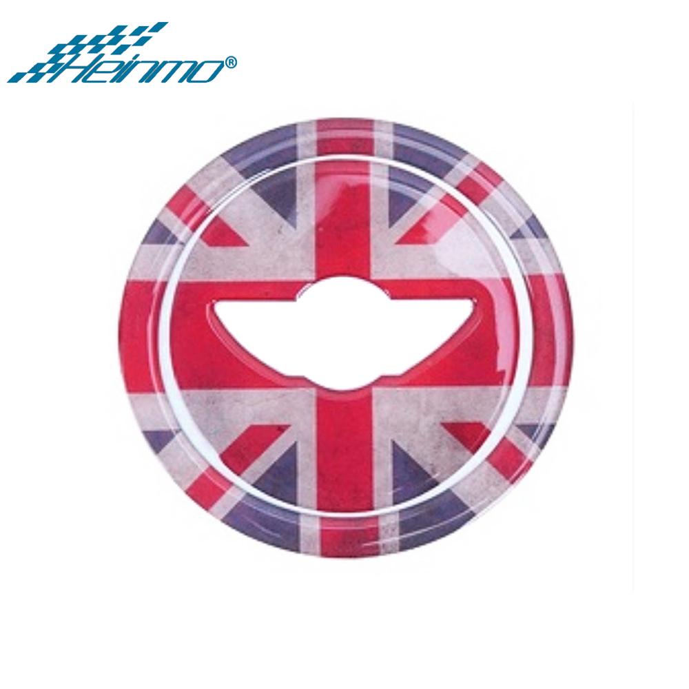 For MNI R60 Countryman Car Steering Wheel Center Housing Sticker for MINI Clubman R55 for MINI Cooper R56 R57 R58 R59 R61