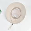 Unisex Breathable Mesh Panel Bucket Hat, Spring Summer UV Protection Sun Hat, Lightweight Outdoor Cap for Work Travel Hiking