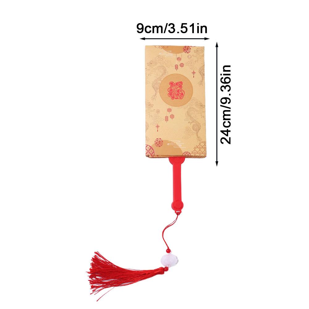 6/8/10PCS 2026 Chinese New Year Red Packets Unique Convenient Foldable Snake Year Red Envelope Spring Festival Children Gifts