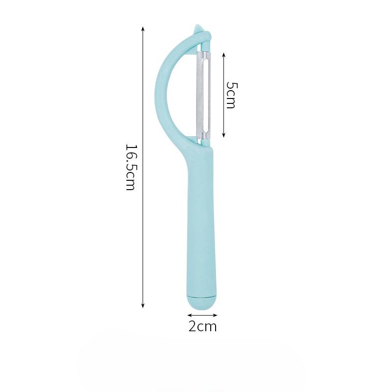 

Многофункциональная овощечистка, бытовая овощечистка, овощечистка, овощечистка, картофелечистка, лезвие из нержавеющей стали 16.5*5*2cm синий