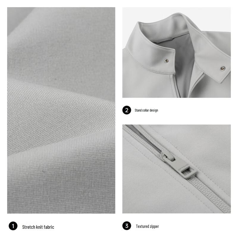 Septwolves Detachable Sleeve Spliced Cotton Jacket