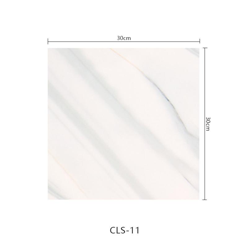10 Stück 30*30cm selbstklebende Anti-Fliesen-Wandaufkleber, Marmor-Badezimmer-Bodenaufkleber, wasserdichte PVC-Wand für Schlafzimmer und Wohnzimmer