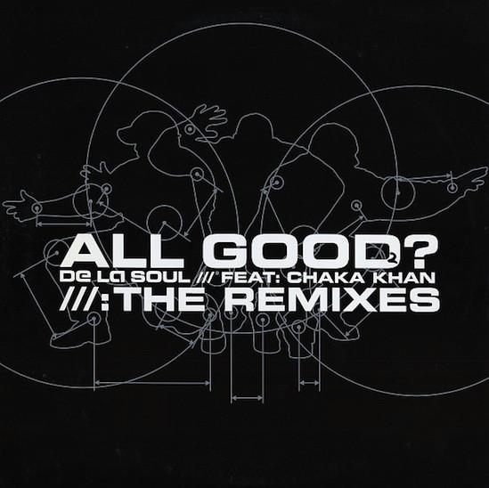 

12-дюймовая пластинка DE LA SOUL All Good The Remixes TB2176 Tommy Boy 2000 US Rap HipHopRB Б/у