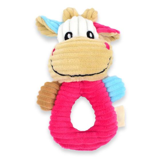 

Cute Cartoon Animal Plush Doll Bite Resistant Cat Dog Sounder Toy Pet Supply