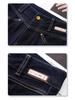Women's 2025 Dark Blue High-Waist Slim Straight-Leg Jeans