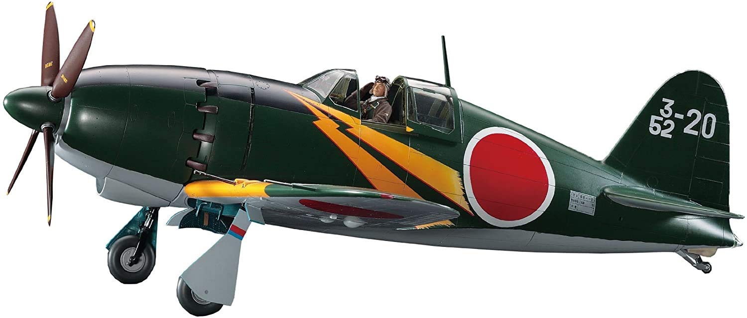 

Hasegawa масштабный Японский Военно-морской истребитель Mitsubishi J2M3 Raiden Тип 21 Пластиковая модель-конструктор ST32 1/32 зелёный