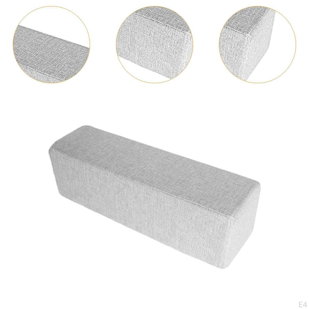 Couch Arm Rest Pillow Armrest Practical Removable Washable Pillowcase Cushion, Elbow Support