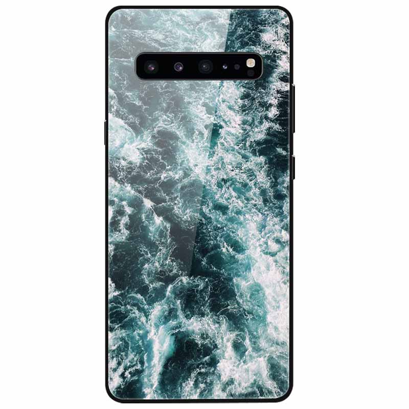 Tempered Glass Case For Samsung S10 / S 10 Plus / S10e Cover Luxury Hard Back Covers for Samsung Galaxy S10Plus S 10e Coque Cool
