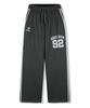 DRIX (Summer) Track Line Graphic Mesh Wide Pants_Charcoal