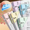 5 Stück Dreieckige Eck-Büroklammern Testpapier-Organizer Büro Aktenklassifizierung