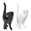 Contemporary Abstract Cats Statue Resins Artwork Kitten Animal Figurine Sculpture Home Table Decors for Modern Interior