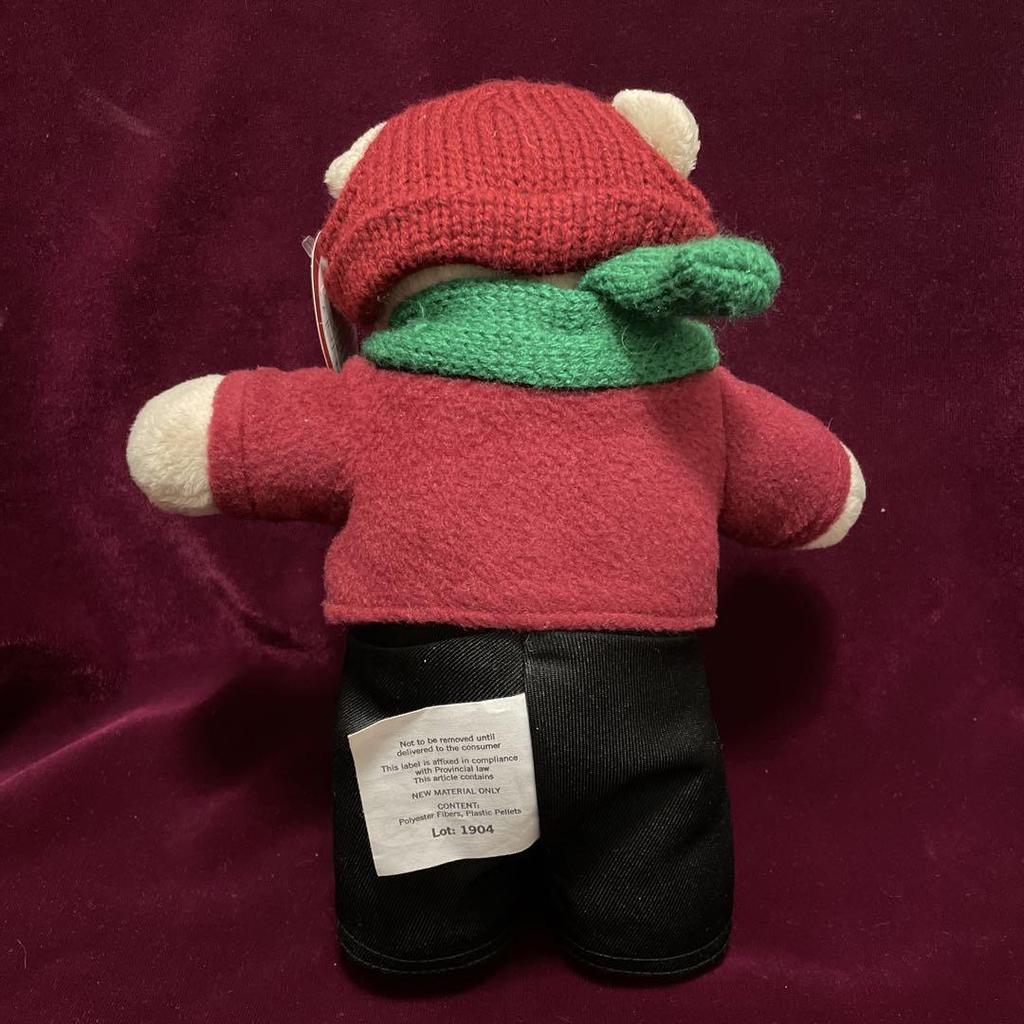[USED] Starbucks Bearista Christmas Teddy Bears (2014) with tags