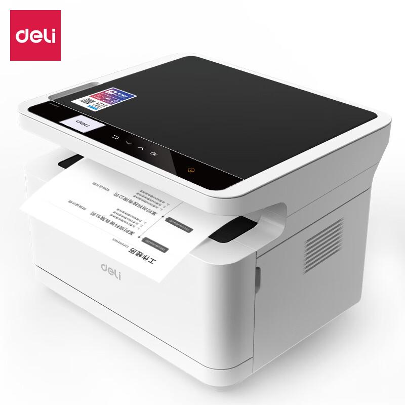 Deli M2000DW Black & White Wireless Multifunction Laser Printer CN plug (adapter included)