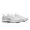Nike Air Max 97 'Triple White' (Unisex) Weiße / Wolf Grey-Schwarz Laufschuhe 921826 101