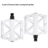 1 Pair Double Ball Bicycle Pedals Aluminum Alloy Anti Skid Mountain Bike Pedals Ultra-Light Flat Cycling Treadle Platform